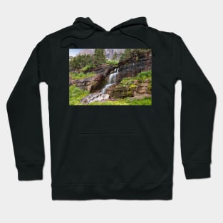 Waterfalls of Glacier Hoodie